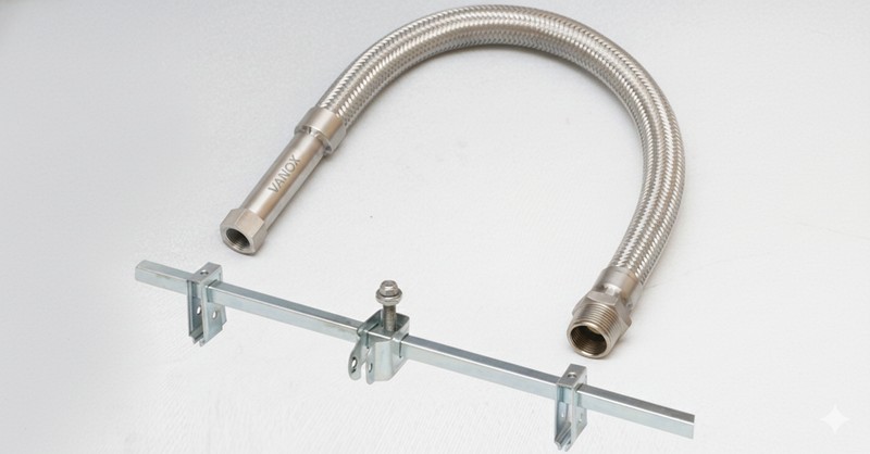 FM Approved Sprinkler Hose and Connection Set