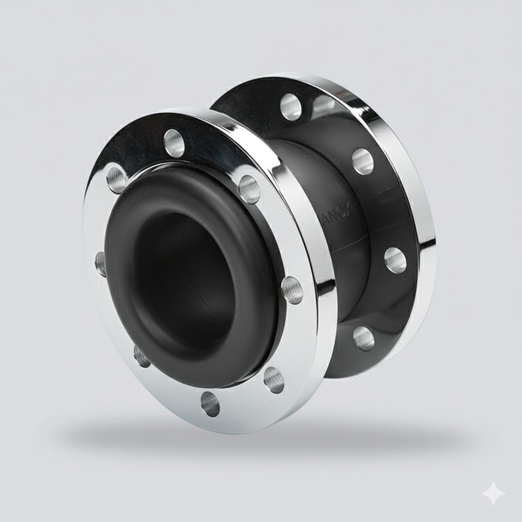 Stainless Steel Flanged Rubber Expansion Joint Vanox